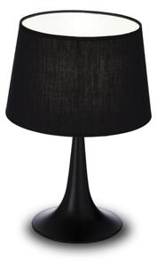 Stolová lampa Ideal lux 110554 LONDON TL1 SMALL NERO 1xE27 60W