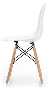 - Jedálenská stolička ENZO FARBA: biela