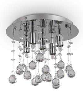 Stropné svietidlo Ideal lux 094649 MOONLIGHT PL5 CROMO 5xG9 40W