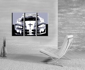 Ručne maľovaný POP Art obraz Dodge Viper GTS 3 dielny vip