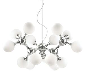 Závesné svietidlo Ideal lux 082073 NODI BIANCO SP15 15xE14 40W