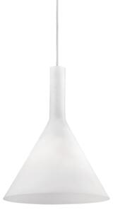 Závesné svietidlo Ideal lux 074337 COCKTAIL SP1 SMALL BIANCO 1xE14 40W biela