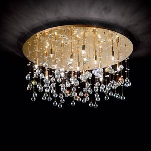 Stropné svietidlo Ideal lux 082790 MOONLIGHT PL15 ORO 15xG9 40W
