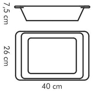 Tescoma GUSTO 622018.00 - Miska na zapekanie obdĺžniková GUSTO 40x26 cm