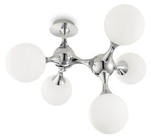 Stropné svietidlo Ideal lux 073712 NODI BIANCO PL5 5xE14 40W
