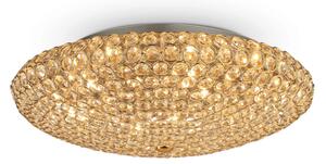 Stropné svietidlo Ideal lux 073262 KING PL9 ORO 9xG9 40W
