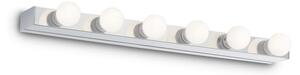 Nástenné svietidlo Ideal lux 045627 PRIVE AP6 CROMO 6xE14 40W