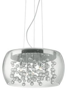 Závesné svietidlo Ideal lux 031743 AUDI-80 SP5 TRASPARENTE 5xG9 40W