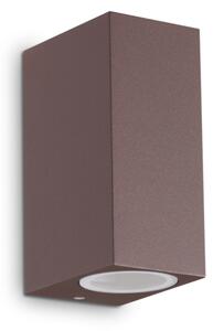 Exteriérové nástenné svietidlo Ideal lux 213354 UP AP2 COFFEE 2xG9 15W IP44
