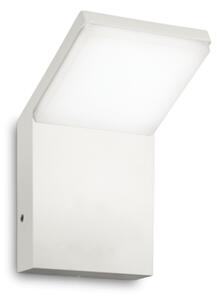 Exteriérové nástenné svietidlo Ideal lux 221502 STYLE AP1 BIANCO 1xLED 9W/680lm 4000K biela IP54