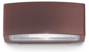 Exteriérové nástenné svietidlo Ideal lux 163536 ANDROMEDA AP1 COFFEE 1xE27 60W kávova IP55 IP55