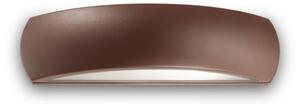 Exteriérové nástenné svietidlo Ideal lux 163598 GIOVE AP1 COFFEE 1xE27 60W kávova IP54