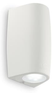 Exteriérové nástenné svietidlo Ideal lux 147765 KEOPE AP1 SMALL BIANCO 1xGU10 6W 4000K biela IP55