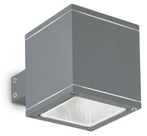 Exteriérové nástenné svietidlo Ideal lux 121963 SNIF SQUARE AP1 ANTRACITE 1xG9 40W IP44