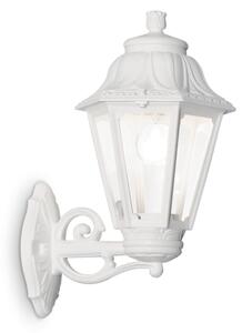 Exteriérové nástenné svietidlo Ideal lux 120423 ANNA AP1 BIG BIANCO 1xE27 60W IP44