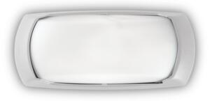 Exteriérové nástenné svietidlo Ideal lux 123776 FRANCY-2 AP1 BIANCO 1xE27 23W IP66