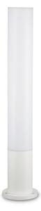 Exteriérové stojanové svietidlo Ideal lux 135755 EDO OUTDOOR PT1 ROUND BIANCO 1xGX53 15W biela IP44