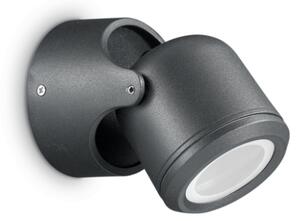 Exteriérové nástenné svietidlo Ideal lux 129464 XENO AP1 NERO 1xGU10 28W IP44