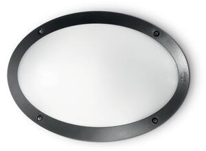 Exteriérové nástenné svietidlo Ideal lux 096704 MADDI-1 AP1 NERO 1xE27 23W IP66