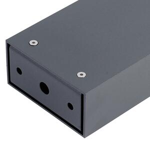 Exteriérové stojanové svietidlo Ideal lux 115078 SIRIO PT2 SMALL ANTRACITE 2xG9 15W IP44