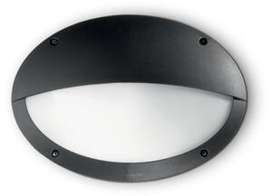 Exteriérové nástenné svietidlo Ideal lux 096728 MADDI-2 AP1 NERO 1xE27 23W IP66