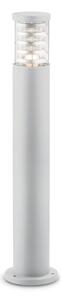 Exteriérové stojanové svietidlo Ideal lux 109138 TRONCO PT1 BIG BIANCO 1xE27 60W IP44