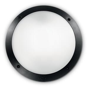 Exteriérové nástenné svietidlo Ideal lux 096674 LUCIA-1 AP1 NERO 1xE27 23W IP66