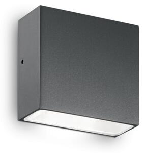 Exteriérové nástenné svietidlo Ideal lux 113753 TETRIS-1 AP1 ANTRACITE 1xG9 15W antracit IP44