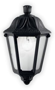 Exteriérové nástenné svietidlo Ideal lux 101552 ANNA AP1 SMALL NERO 1xE27 23W IP44