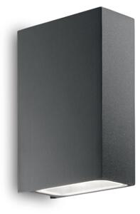 Exteriérové nástenné svietidlo Ideal lux 113791 TETRIS-2 AP2 ANTRACITE 2xG9 15W IP44
