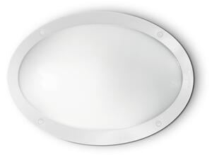Exteriérové nástenné svietidlo Ideal lux 096711 MADDI-1 AP1 BIANCO 1xE27 23W IP66