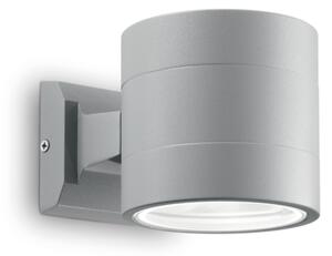 Exteriérové nástenné svietidlo Ideal lux 061474 SNIF ROUND AP1 GRIGIO 1xG9 40W IP54
