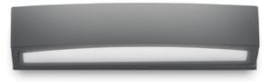 Exteriérové nástenné svietidlo Ideal lux 092355 ANDROMEDA AP2 ANTRACITE 2xE27 60W IP54