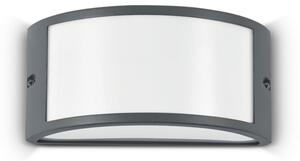 Exteriérové nástenné svietidlo Ideal lux 092409 REX-1 AP1 ANTRACITE 1xE27 60W IP44