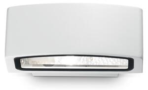 Exteriérové nástenné svietidlo Ideal lux 066868 ANDROMEDA AP1 BIANCO 1xE27 60W IP55