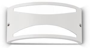 Exteriérové nástenné svietidlo Ideal lux 092430 REX-3 AP1 BIANCO 1xE27 60W IP44