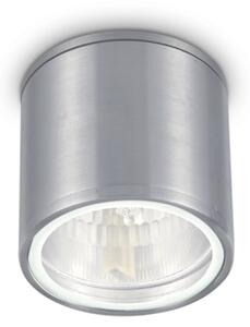 Exteriérové stropné svietidlo Ideal lux 092324 GUN PL1 ALLUMINIO 1xGU10 28W IP44 IP44