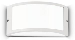 Exteriérové nástenné svietidlo Ideal lux 092393 REX-1 AP1 BIANCO 1xE27 60W IP44
