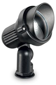 Exteriérové stojanové svietidlo Ideal lux 046211 TERRA PT1 SMALL NERO 1xGU10 35W IP65