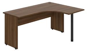 Office Pro kancelársky stôl GE 60 L 1600x1200x755 mm orech