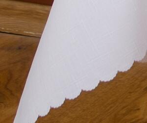 EVENIT Obrus teflónový - biely, zatavený okraj biela Polyester 140x180 cm
