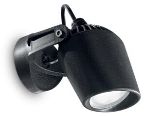 Exteriérové nástenné svietidlo Ideal lux 096476 MINITOMMY/ELIO AP1 NERO 1xGU10 23W 4000K IP66