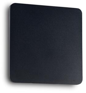 Nástenné svietidlo Ideal lux 195766 COVER AP1 SQUARE SMALL NERO 1xLED 9W/943lm 3000K čierna