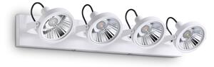Stropné svietidlo Ideal lux 200217 GLIM PL4 BIANCO 4xGU10 50W biela