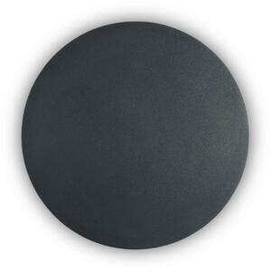 Nástenné svietidlo Ideal lux 195759 COVER AP1 ROUND BIG NERO 1xLED 11W/1112lm 3000K čierna