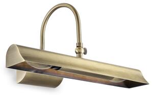 Nástenné svietidlo Ideal lux 144917 RETRO AP2 2xE14 28W leštený