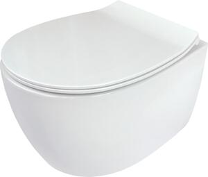 Deante Silia, závesná toaletná súprava pod omietku 6v1, chróm-biela, DEA-CDLS6ZPW