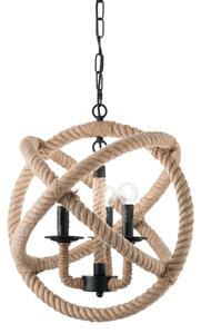 Závesné svietidlo Ideal lux 130903 CORDA SP3 3xE14 40W čierna