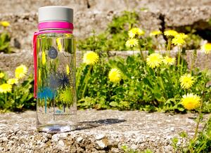 Equa Eko fľaša Dandelion, Plast Tritan bez BPA 400 ml