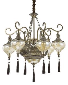 Závesné svietidlo Ideal lux 116006 HAREM SP9 9xE27 60W leštený